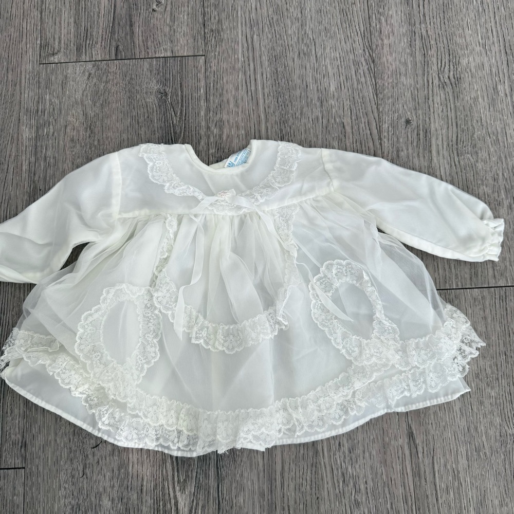 Vintage Boots White Baby dress